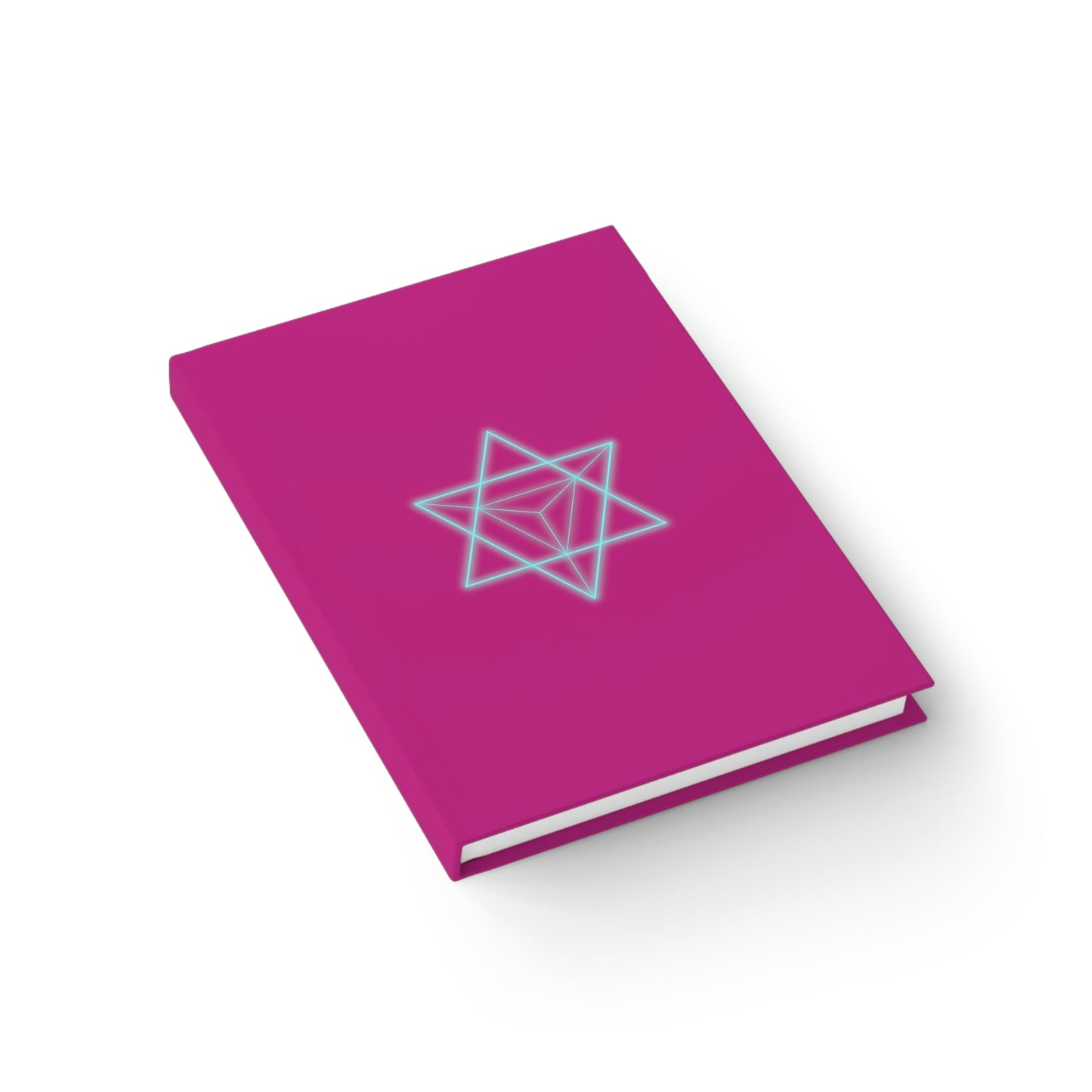 Sacred Geometry - Journal - Ruled Line - Pink Cover