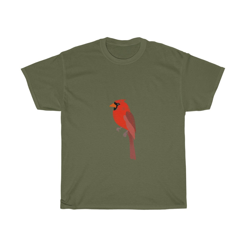 Unisex Heavy Cotton Tee - Cardinal
