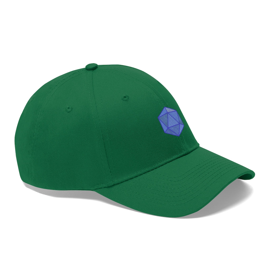 Unisex Twill Hat - Icosahedron