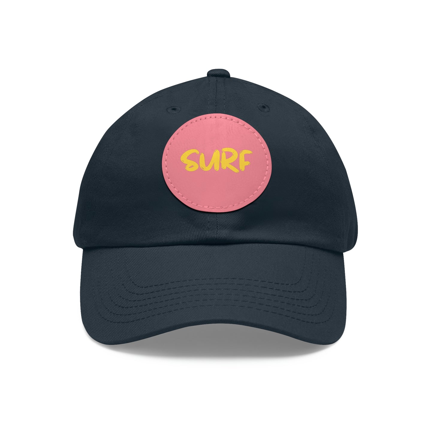 SURF - Dad Hat with Round Leather Patch