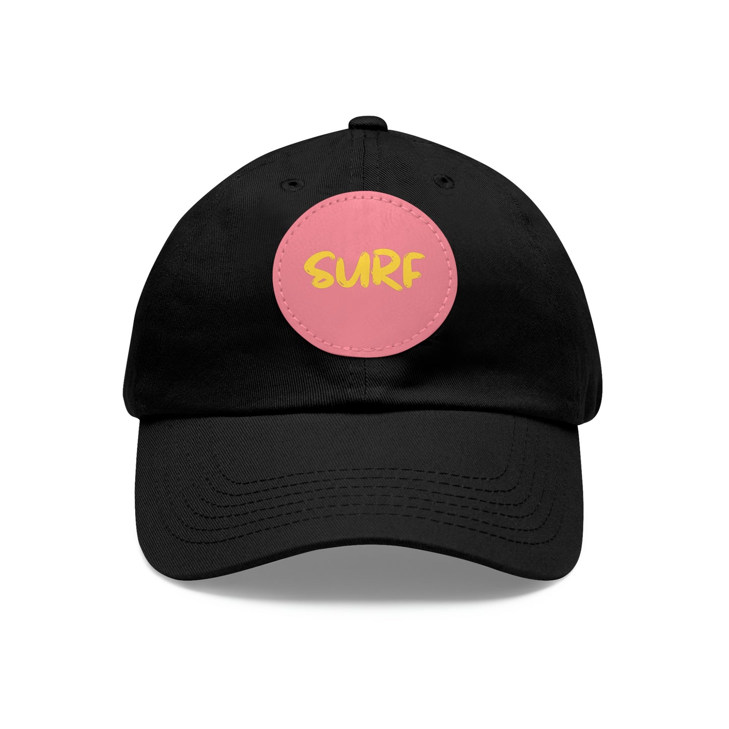 SURF - Dad Hat with Round Leather Patch