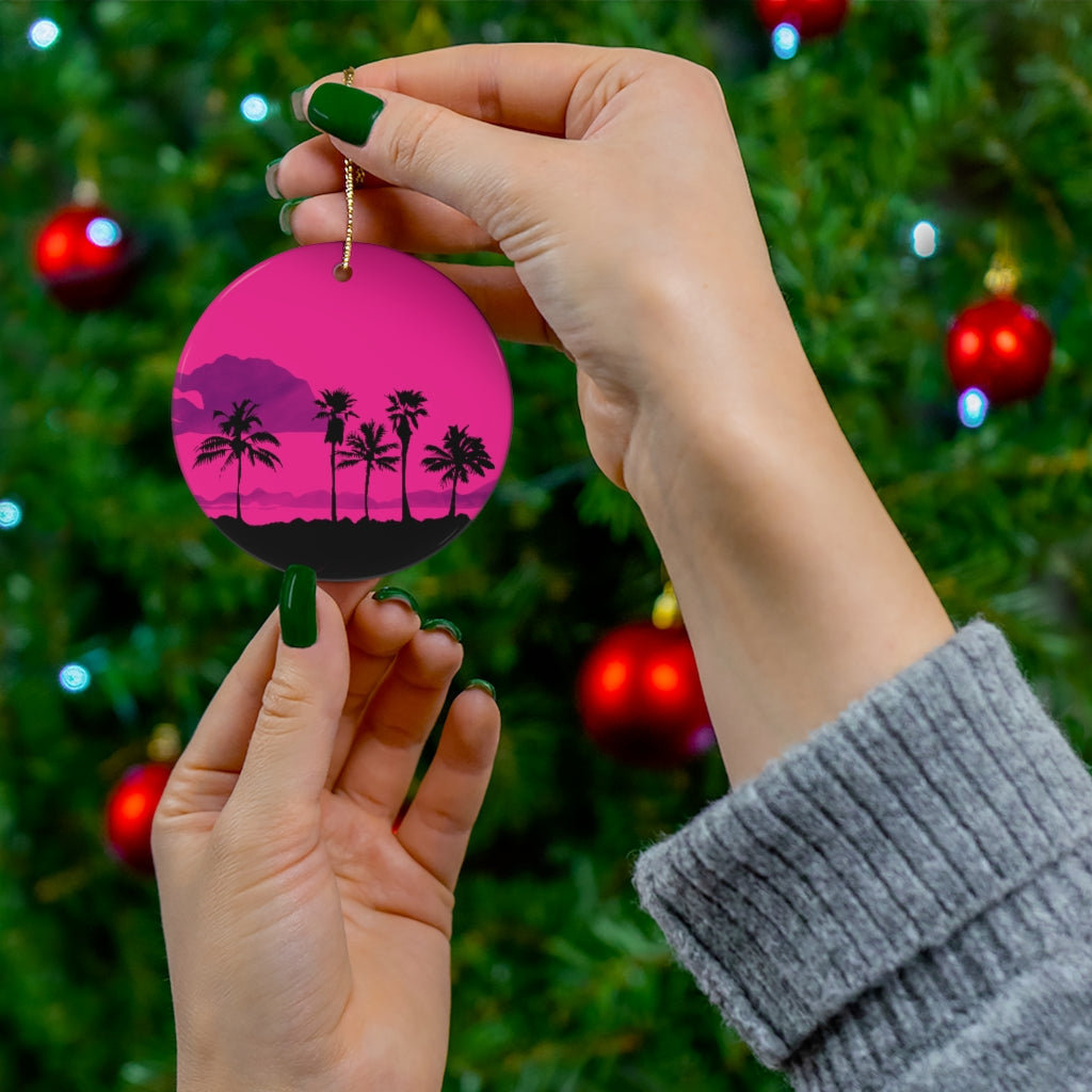 Palm Trees - Ceramic Ornaments