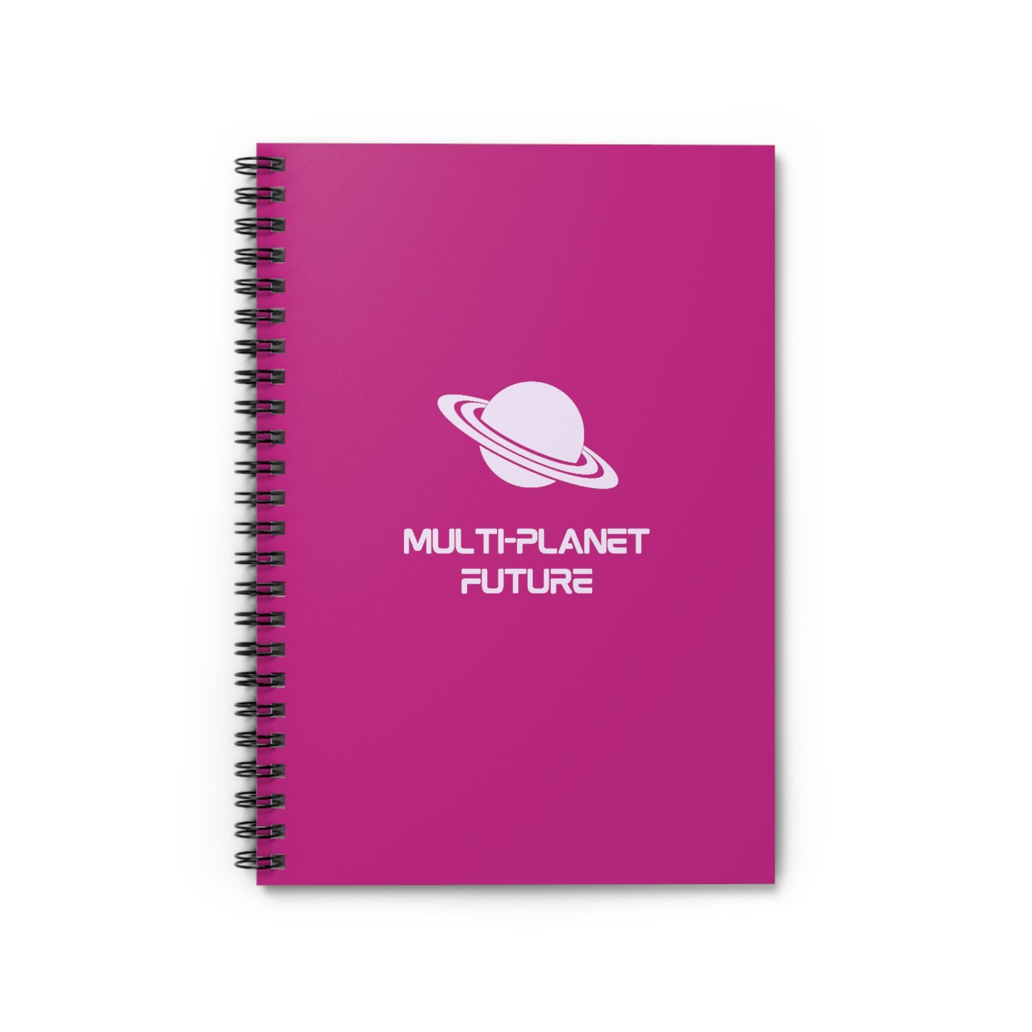 MULTI-PLANET FUTURE - Spiral Notebook - Ruled Line