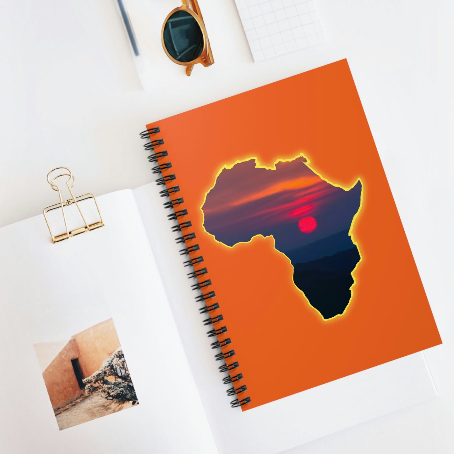 AFRICA - Spiral Notebook - Ruled Line
