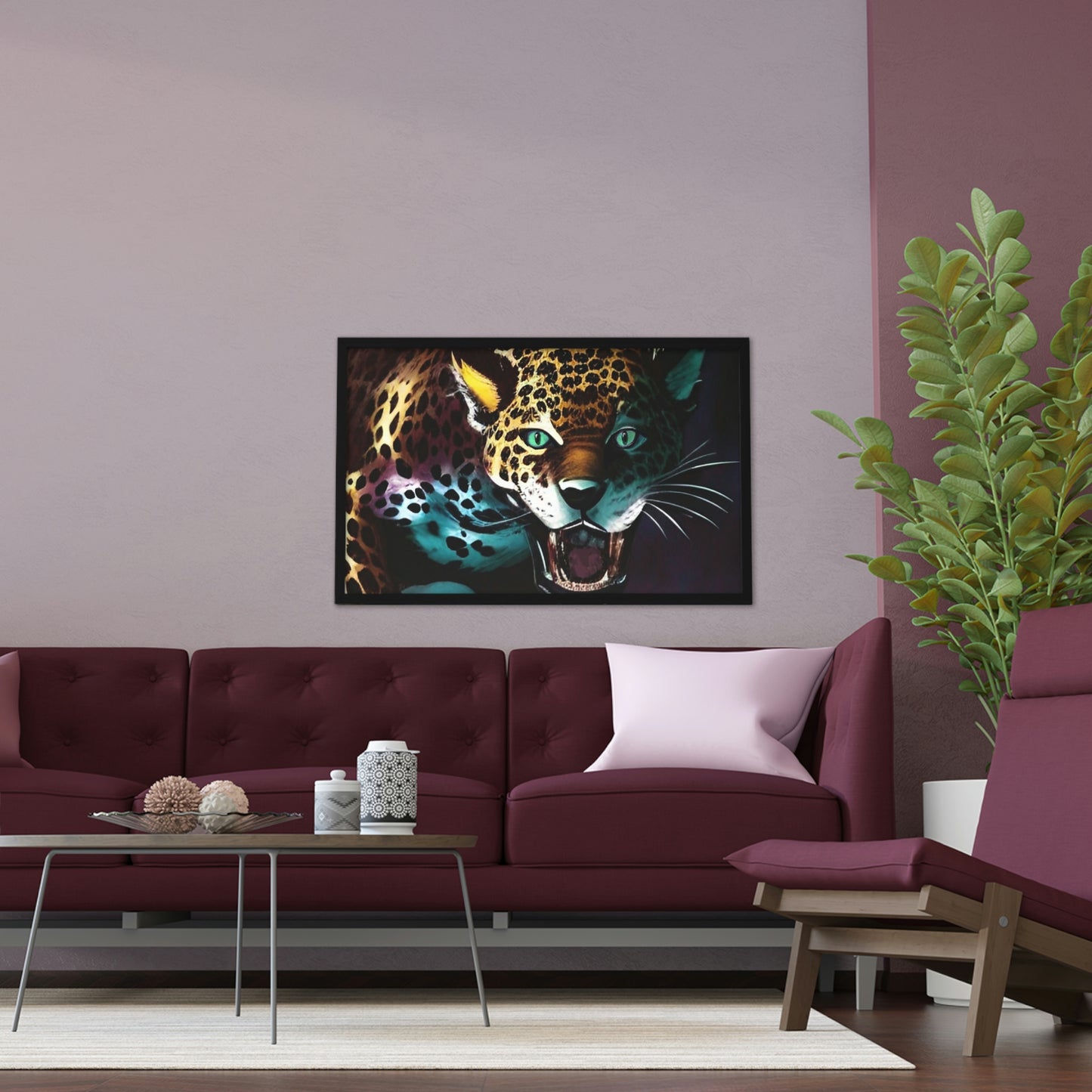 JAGUAR - Framed Poster, Horizontal