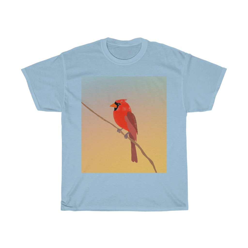 Red Cardinal - Unisex Heavy Cotton Tee