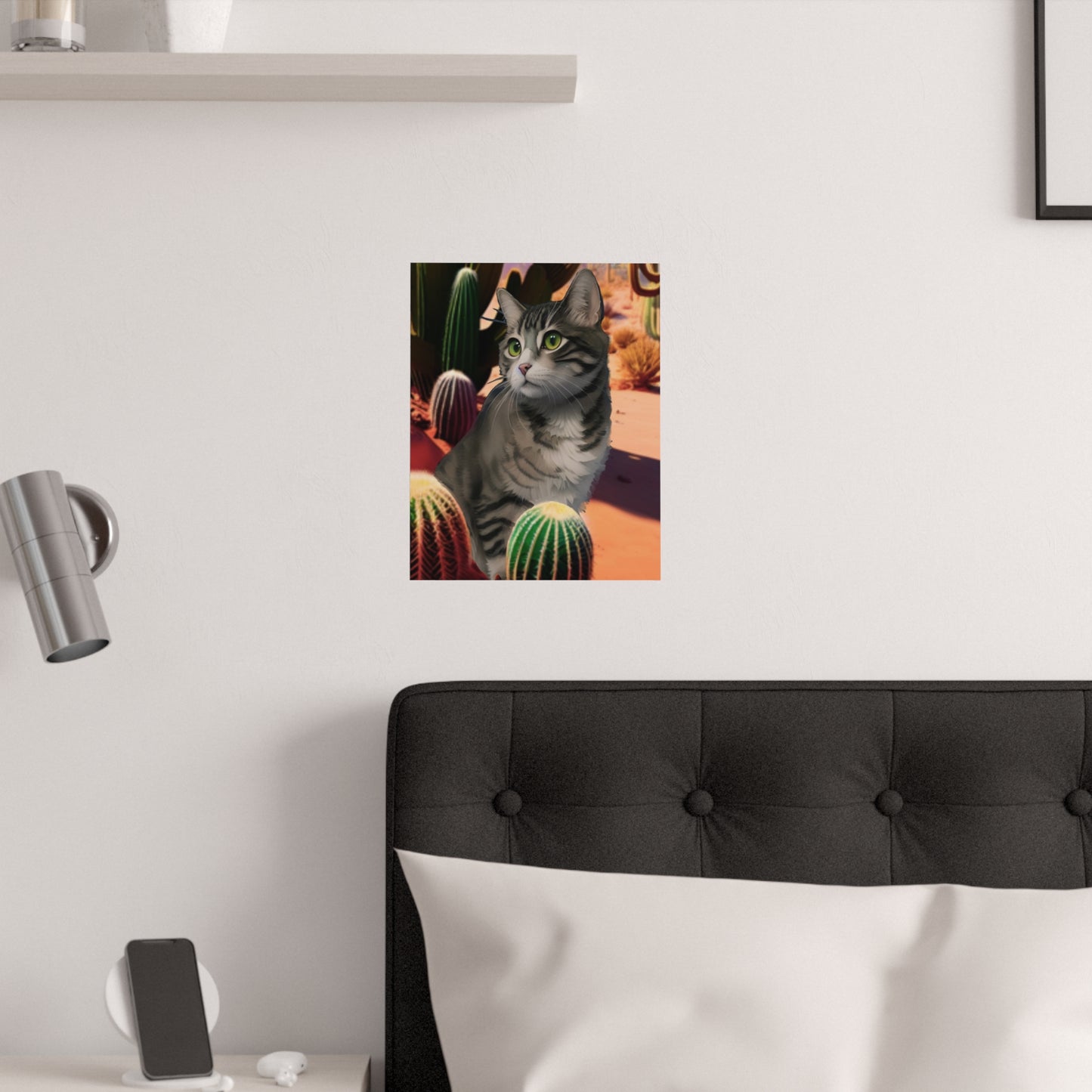Softy the Cat - Satin Posters (210gsm)