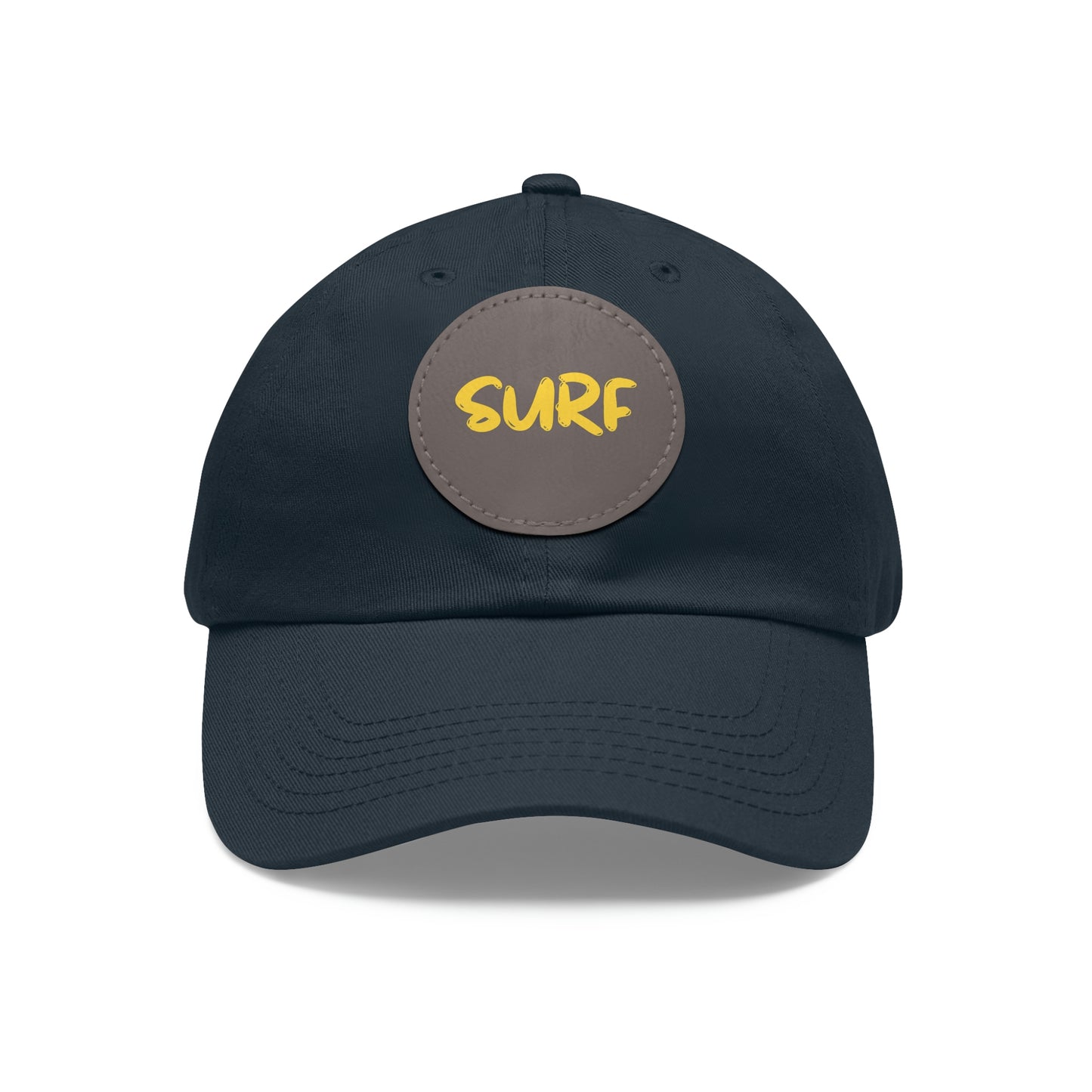 SURF - Dad Hat with Round Leather Patch