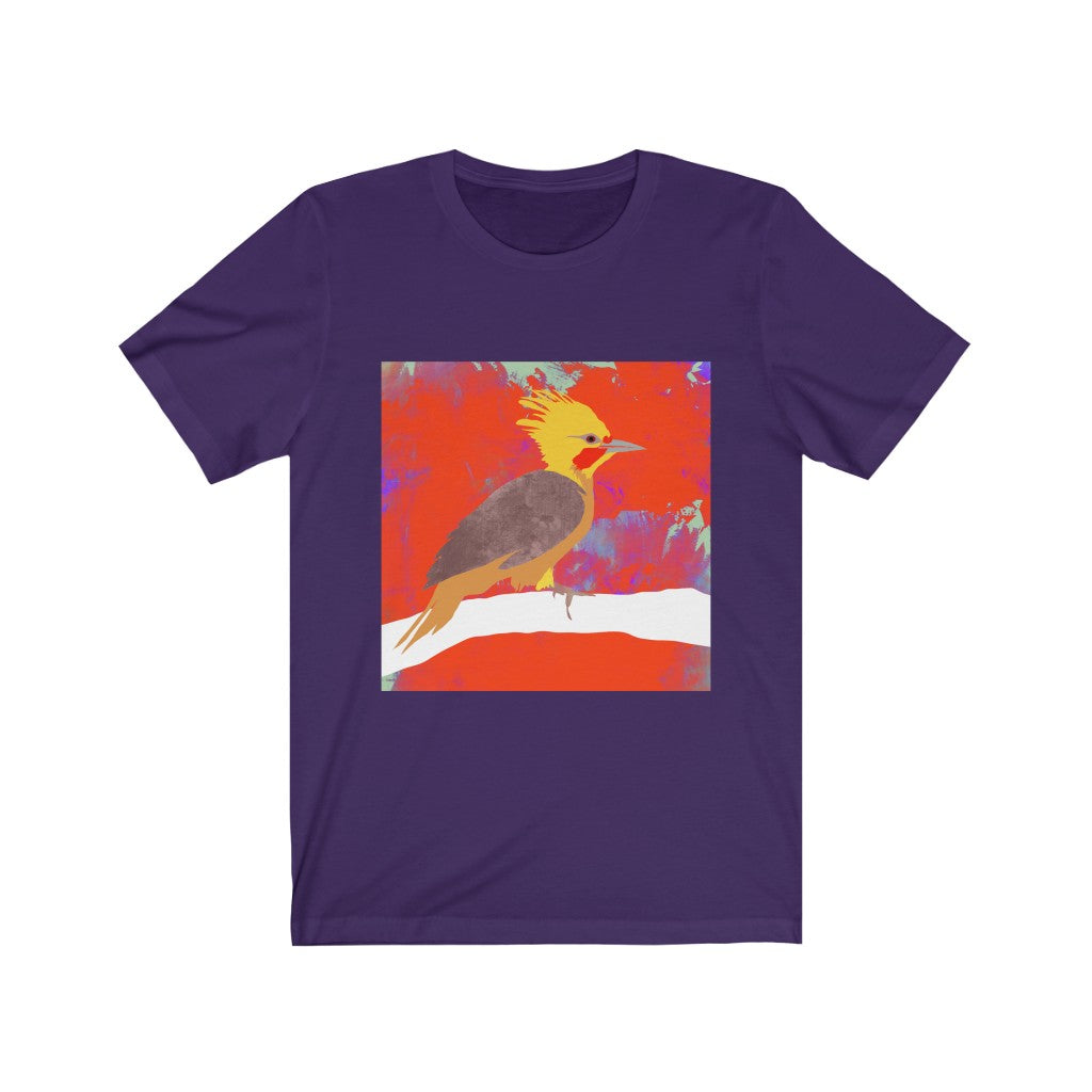 Unisex Jersey Short Sleeve Tee - Bird Design