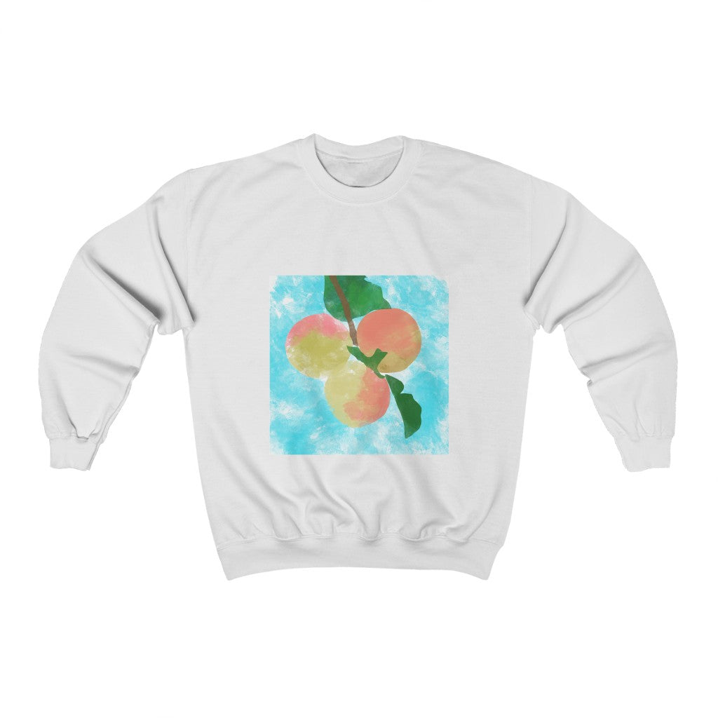 Peaches - Unisex Heavy Blend™ Crewneck Sweatshirt
