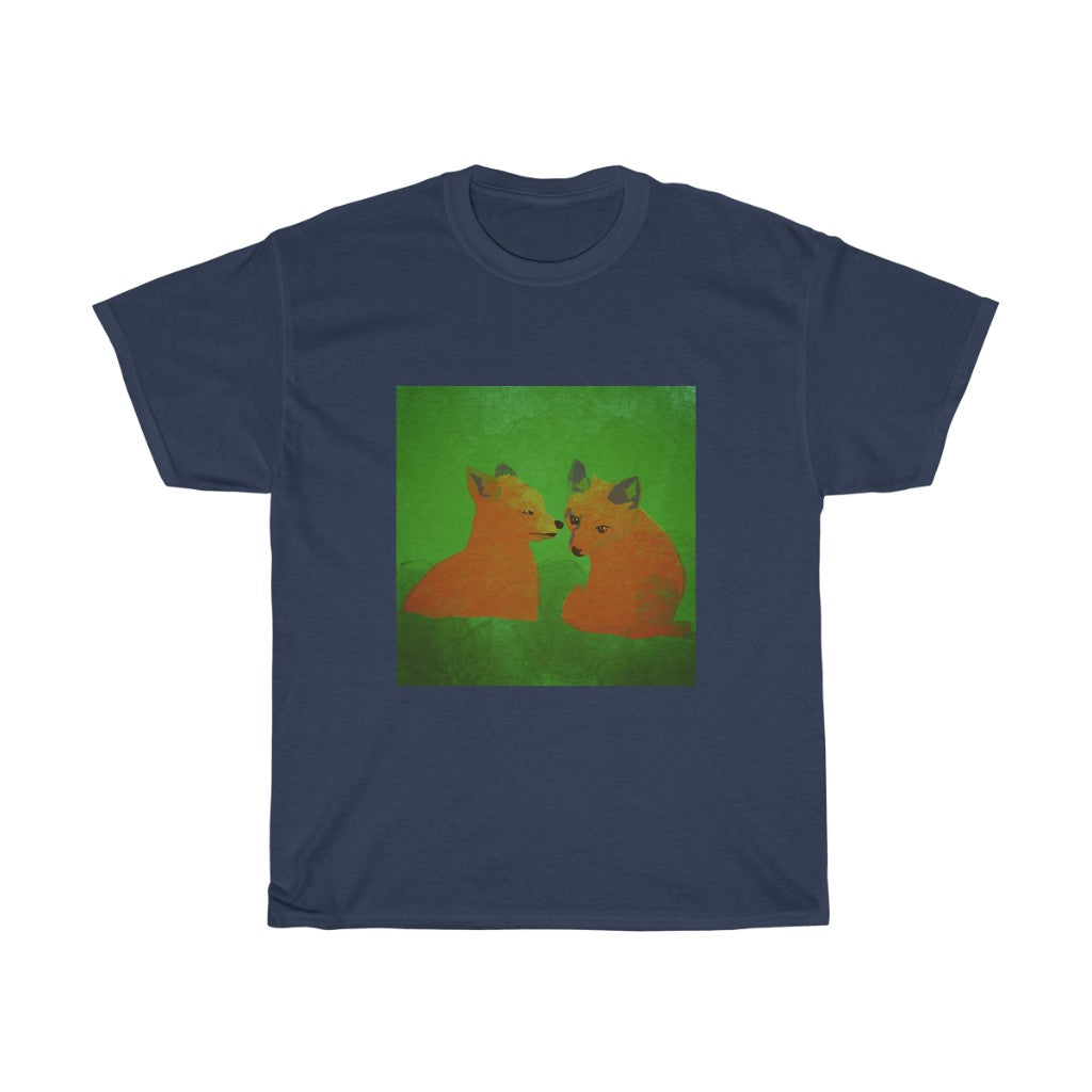 Foxes - Unisex Heavy Cotton Tee