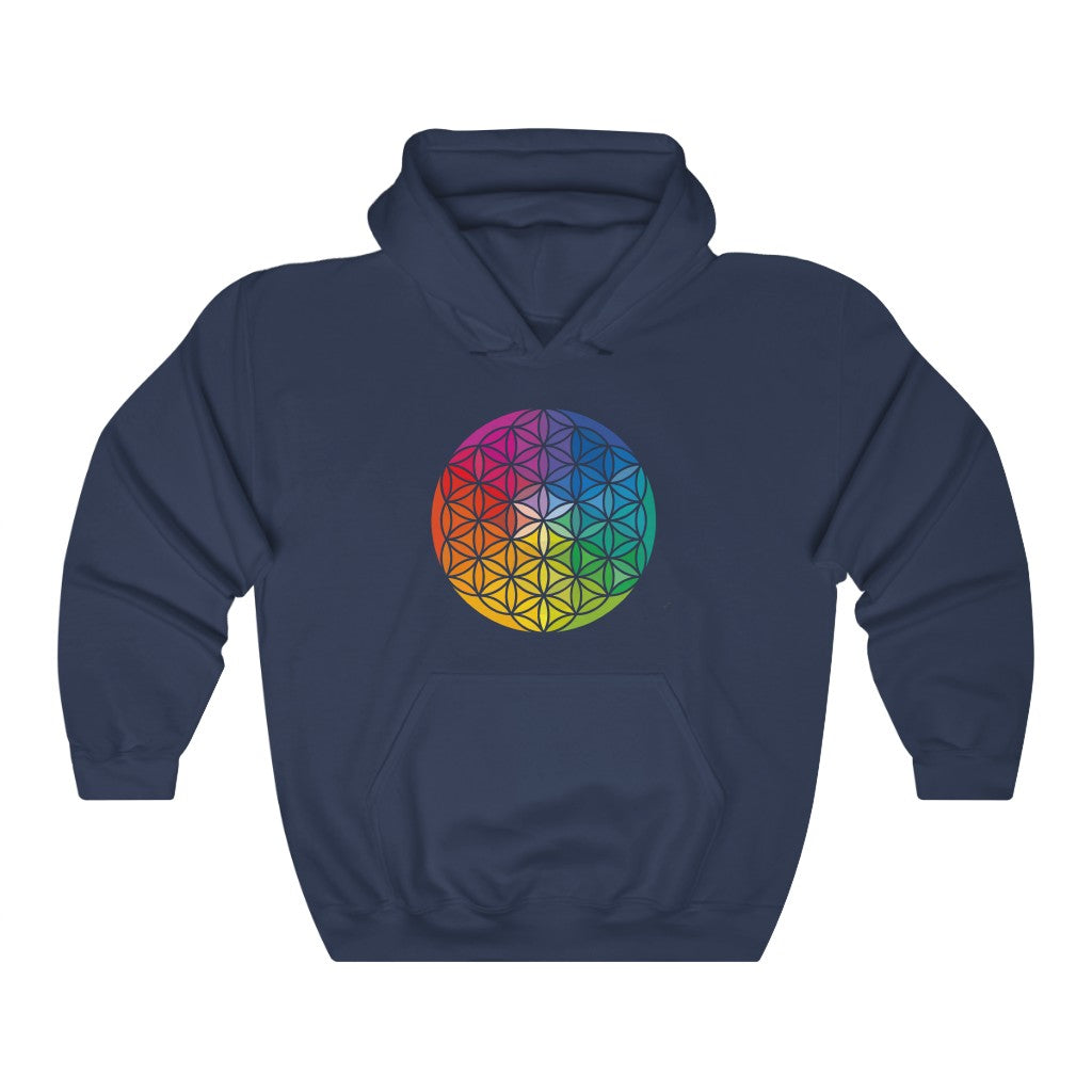 Flower of Life - Unisex Heavy Blend™ Hooded Sweatshirt