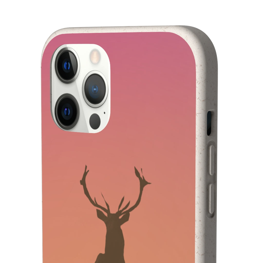 Biodegradable Case - Deer Silhouette