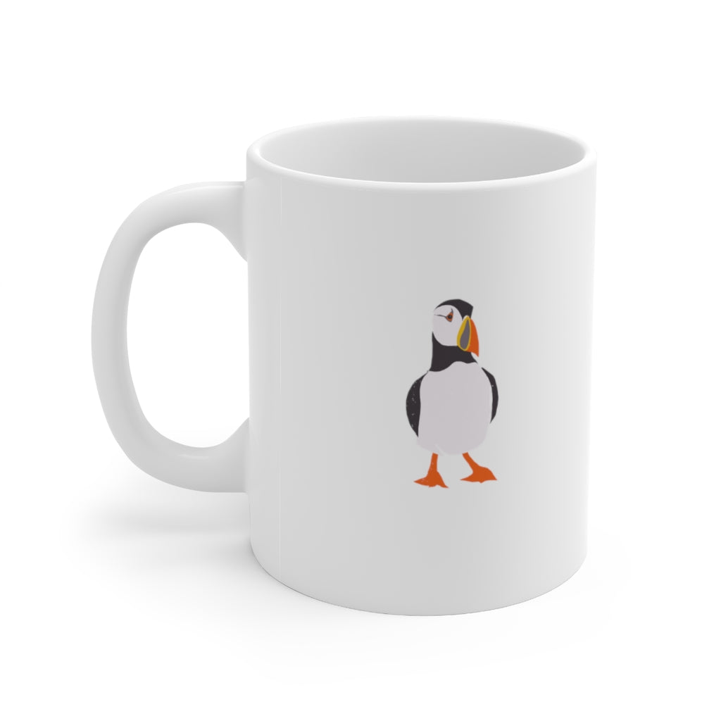 Ceramic Mug 11oz - Puffins