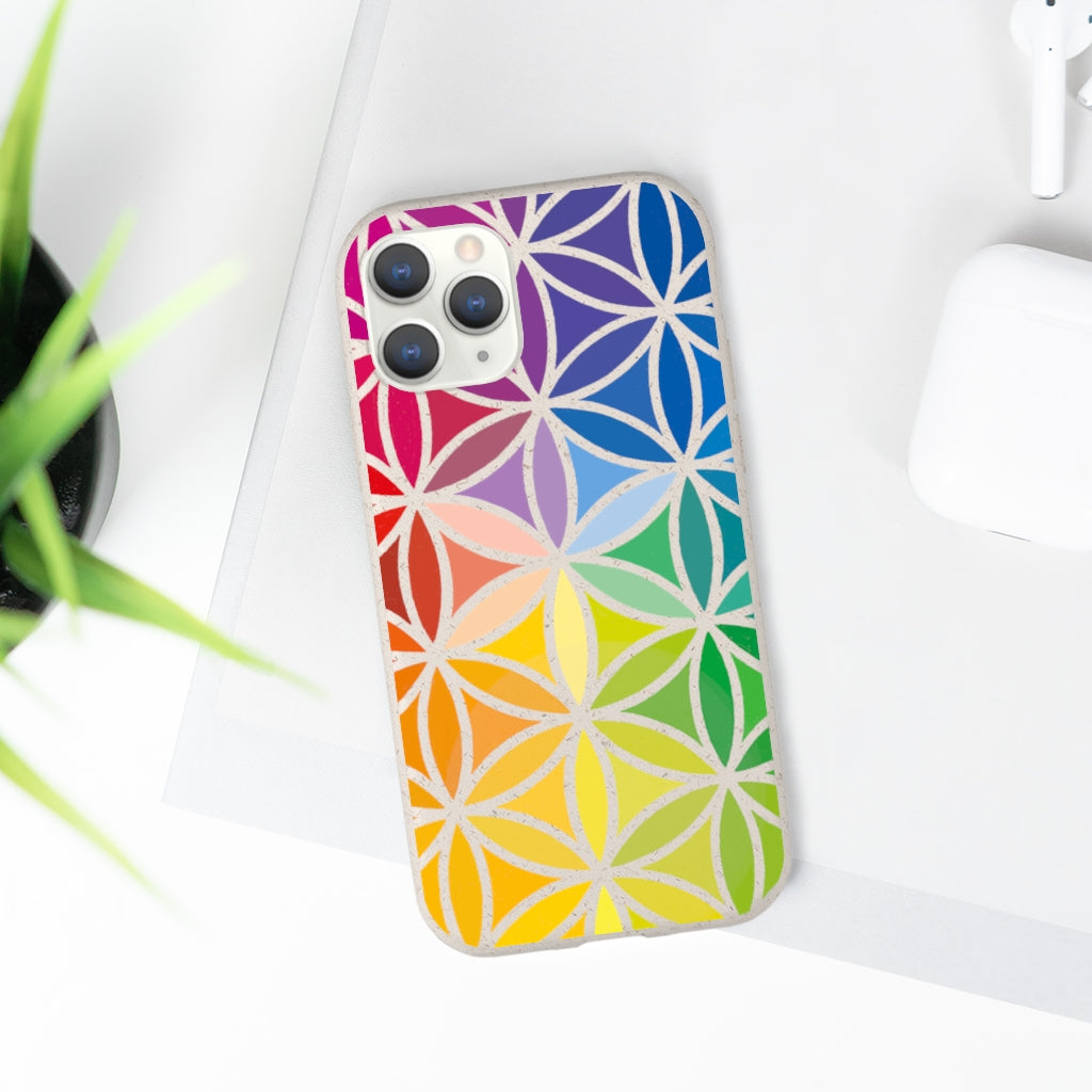 Biodegradable Case - Flower of Life