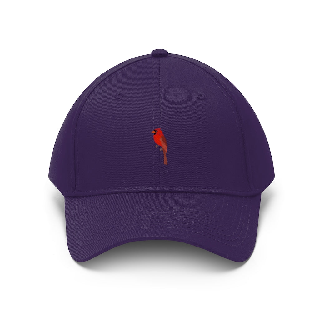Unisex Twill Hat - Cardinal