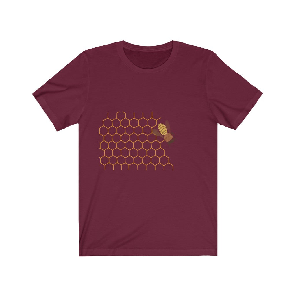 Unisex Jersey Short Sleeve Tee - Honeycomb