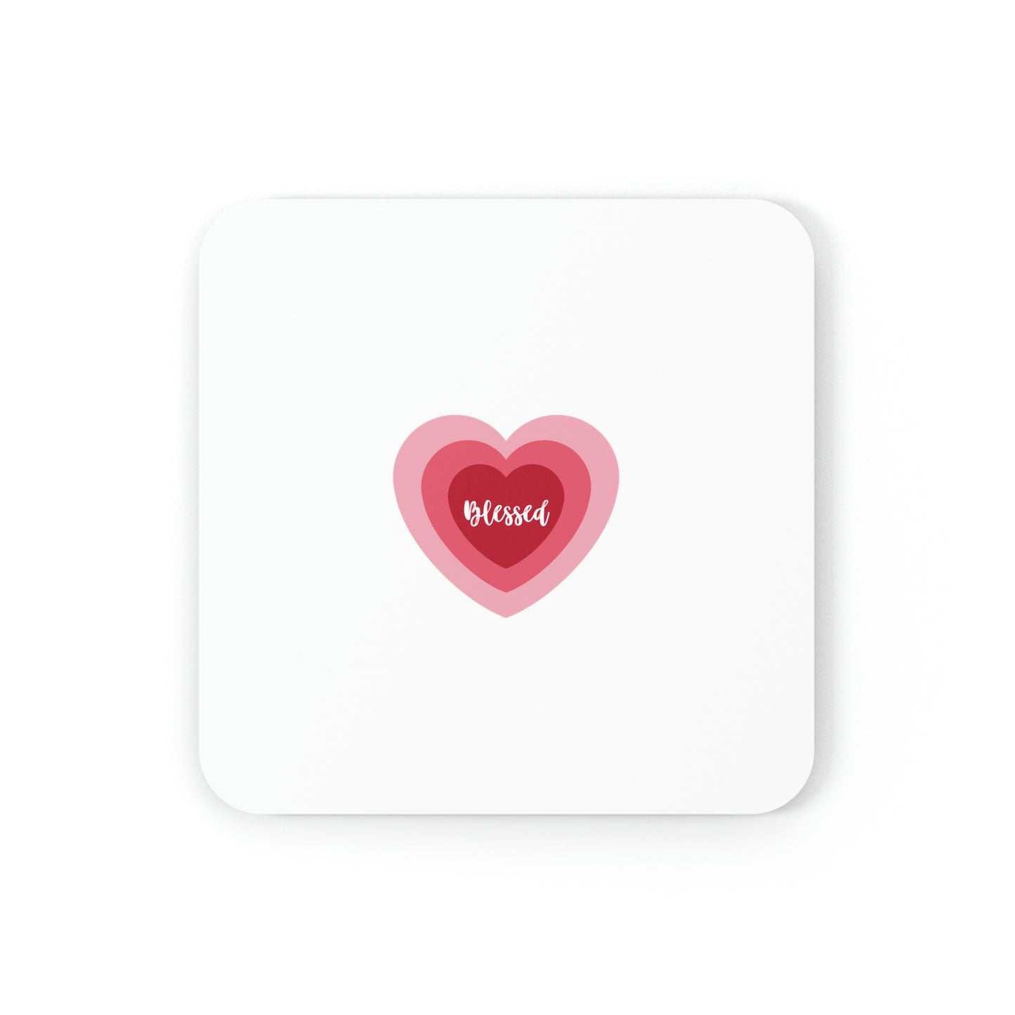 Blessed - Cork Back Coaster