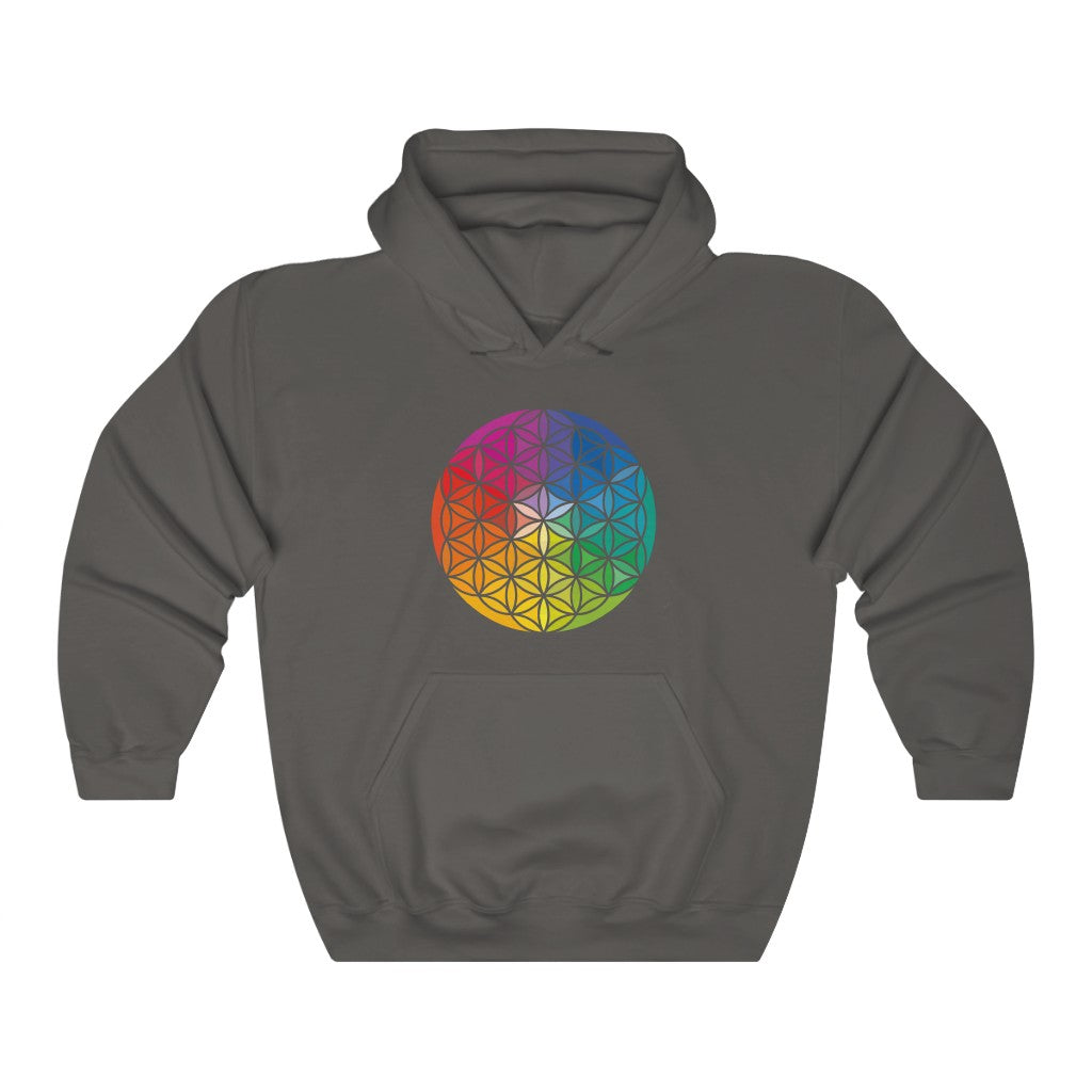 Flower of Life - Unisex Heavy Blend™ Hooded Sweatshirt