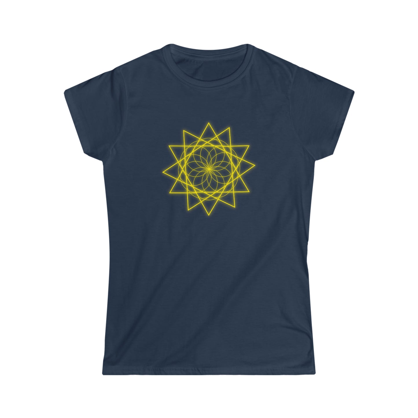 Women's Softstyle Tee - Sacred Geometry
