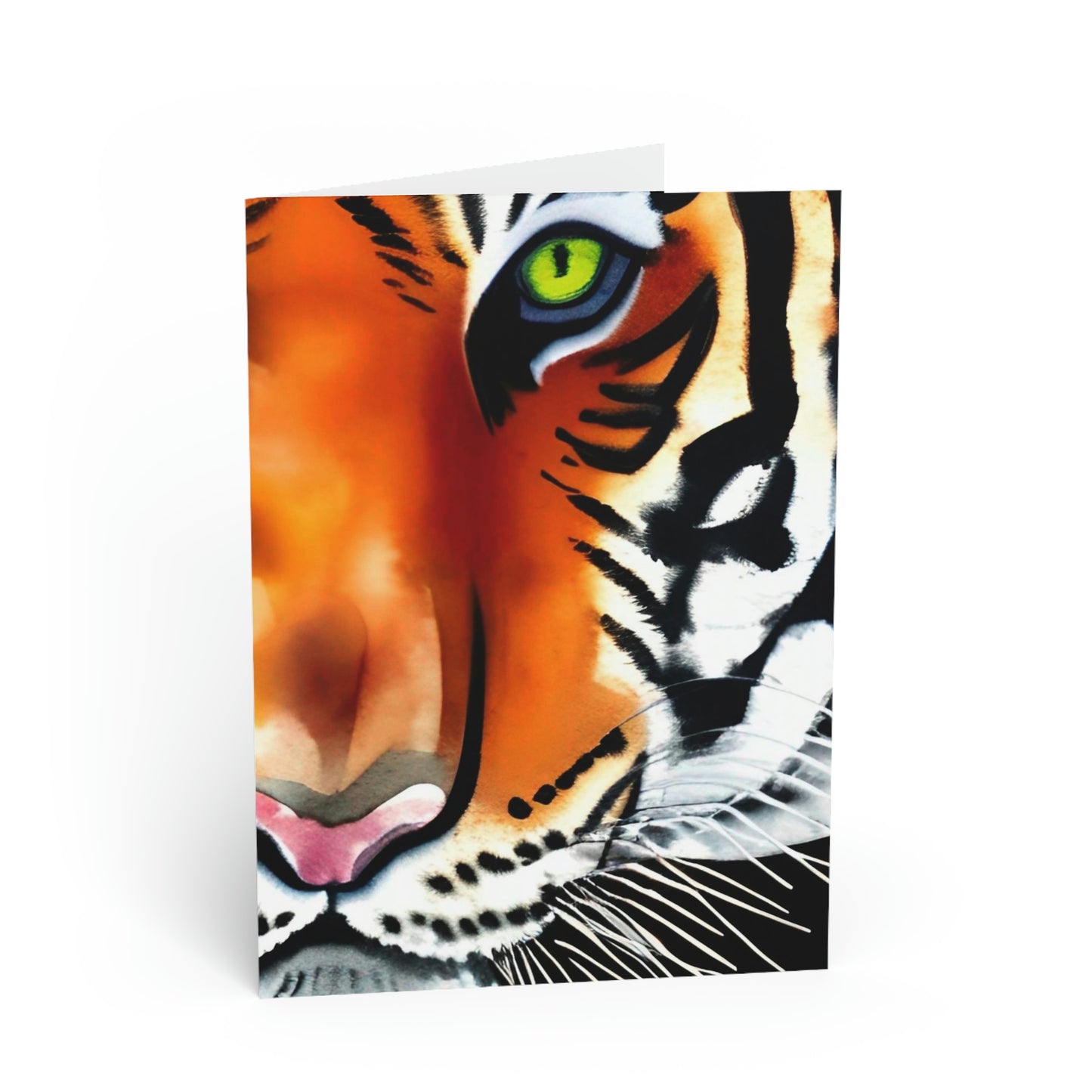 TIGER - Folded Greeting Cards