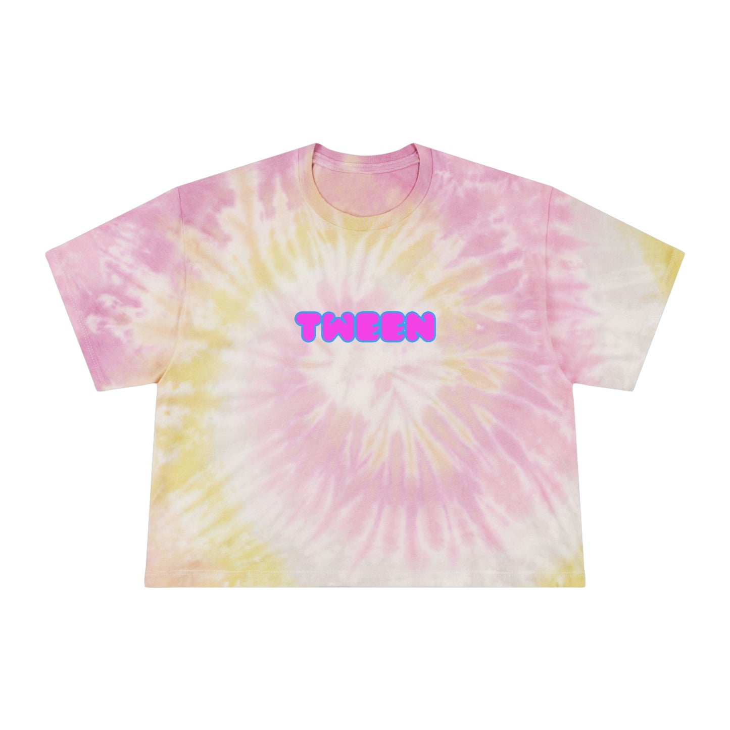 Tie-Dye Crop Tee - TWEEN