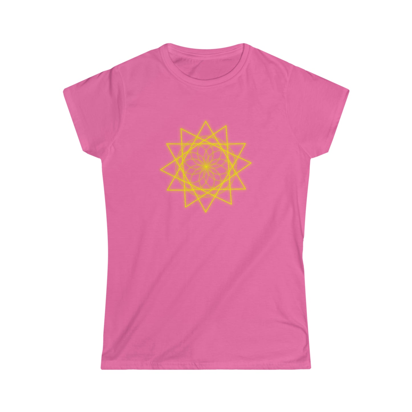 Women's Softstyle Tee - Sacred Geometry