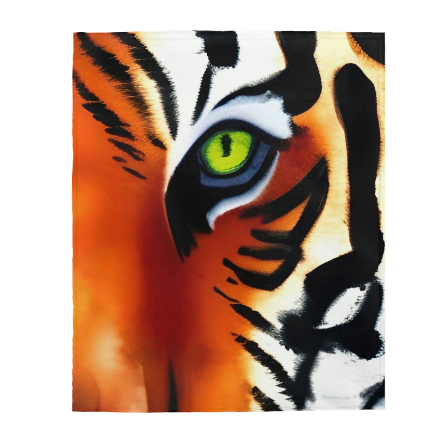 TIGER - Velveteen Plush Blanket
