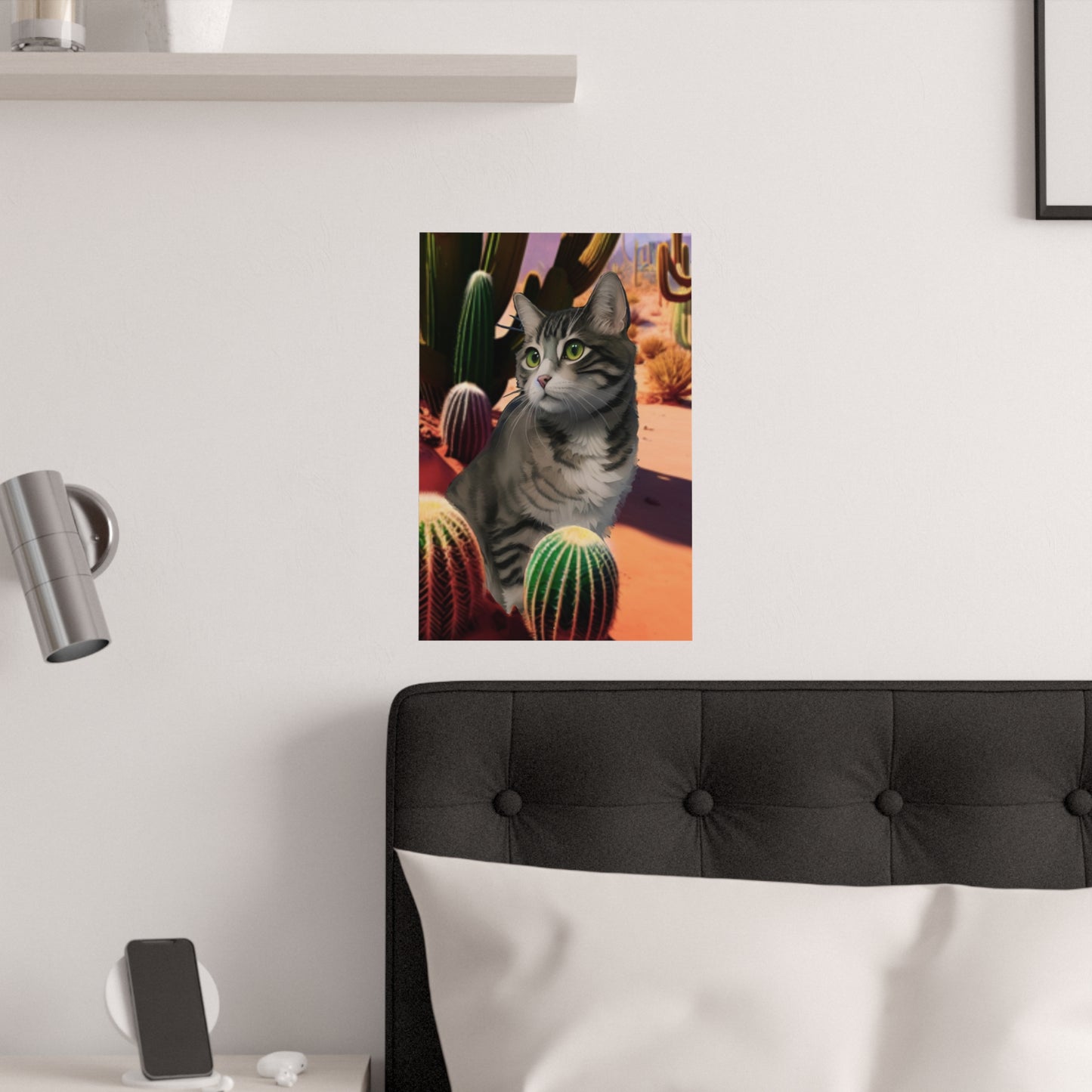 Softy the Cat - Satin Posters (210gsm)