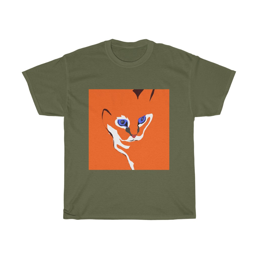 Cat - Unisex Heavy Cotton Tee