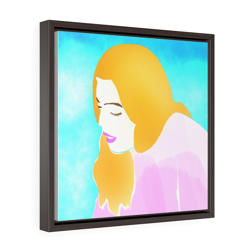 Square Framed Premium Gallery Wrap Canvas