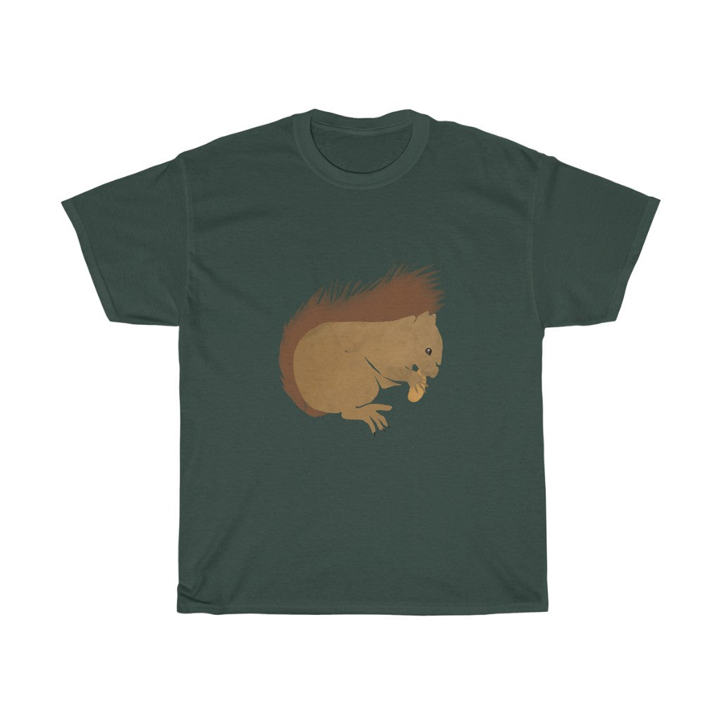 Unisex Heavy Cotton Tee - Squirrel