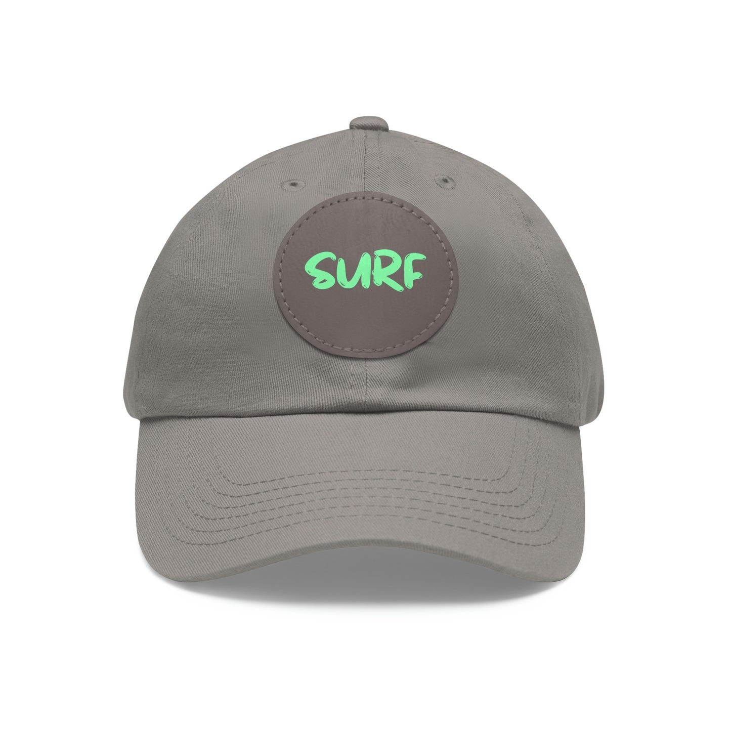 SURF - Dad Hat with Round Leather Patch