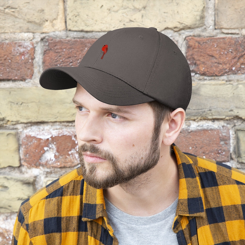 Unisex Twill Hat - Cardinal
