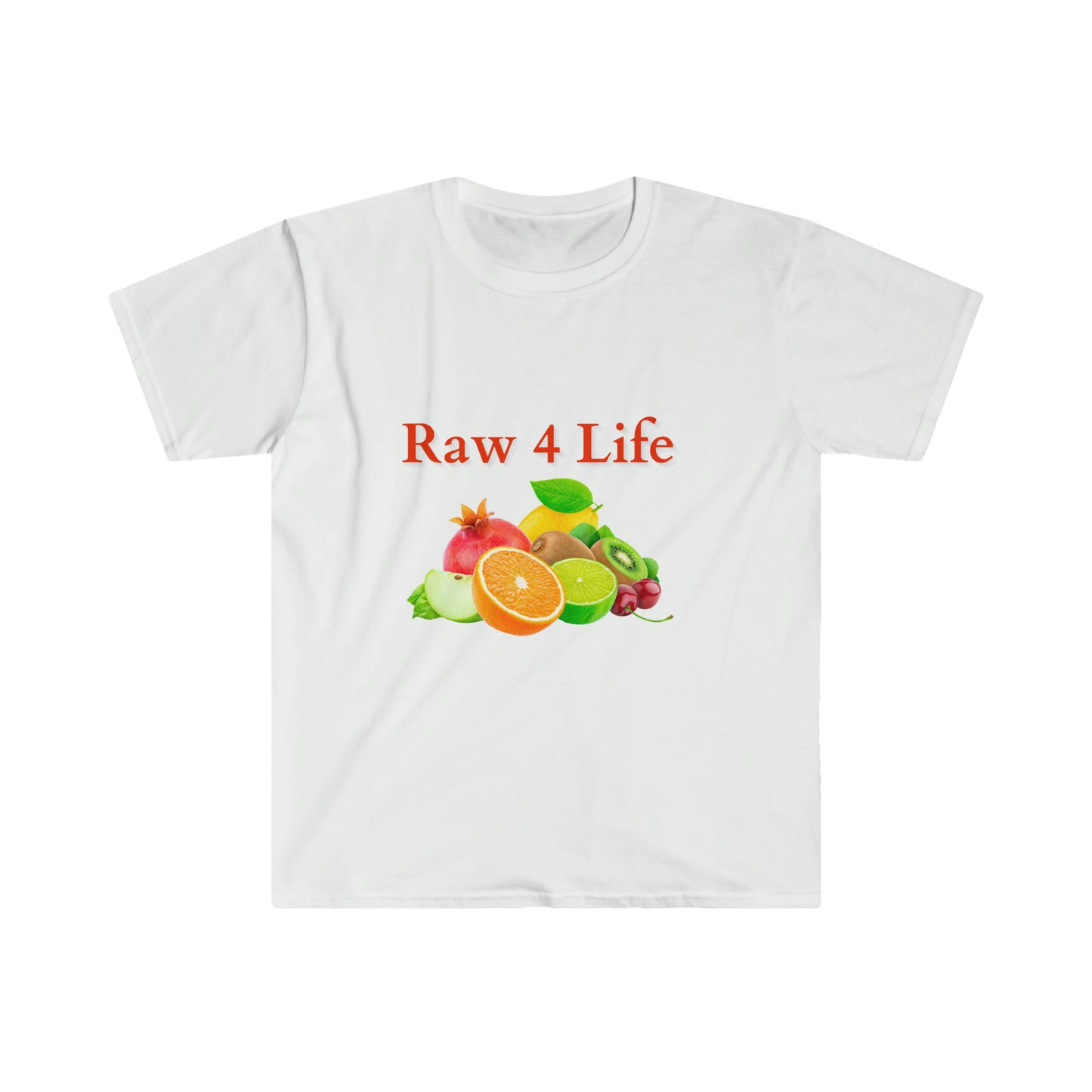 Raw 4 Life - Unisex Softstyle T-Shirt