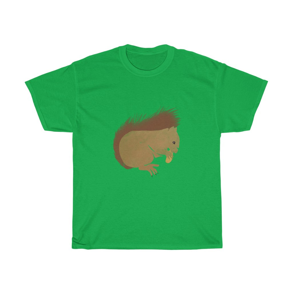 Unisex Heavy Cotton Tee - Squirrel