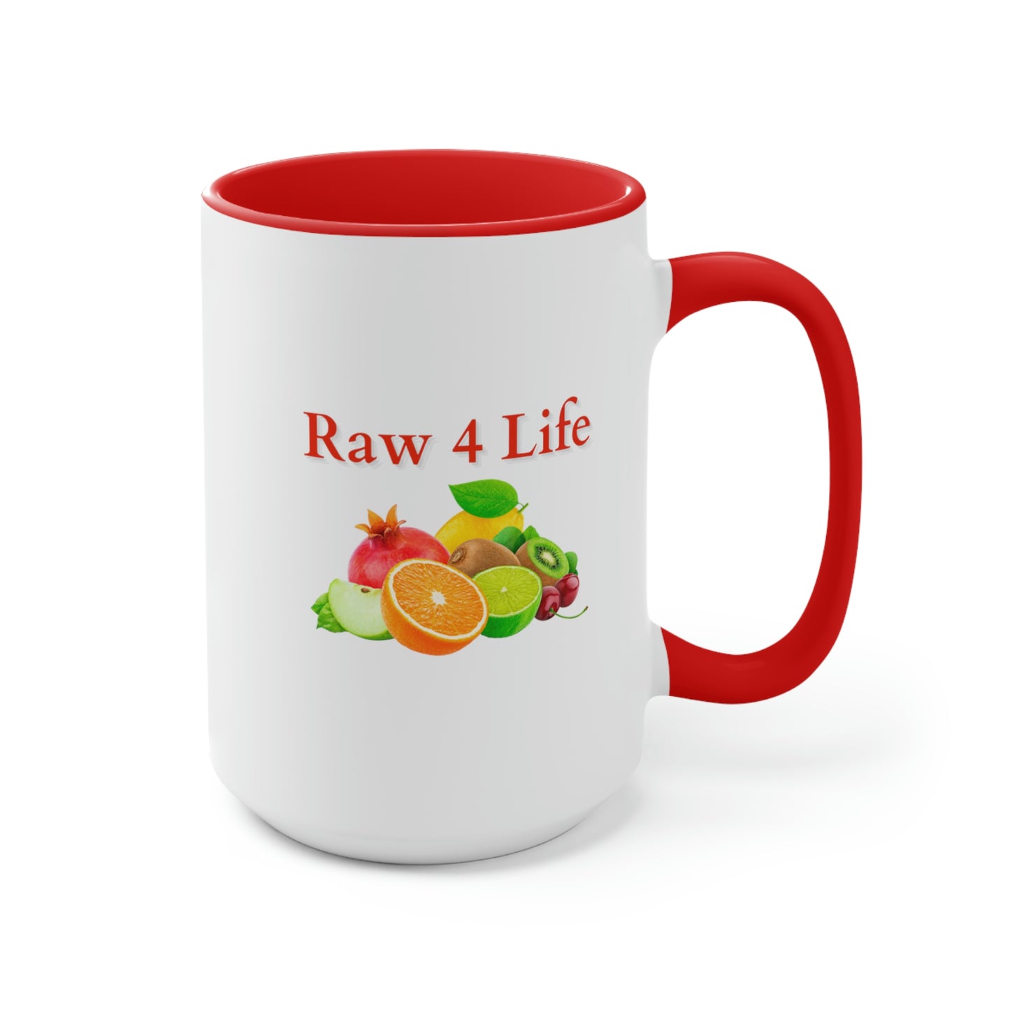 Raw 4 Life Accent Mug