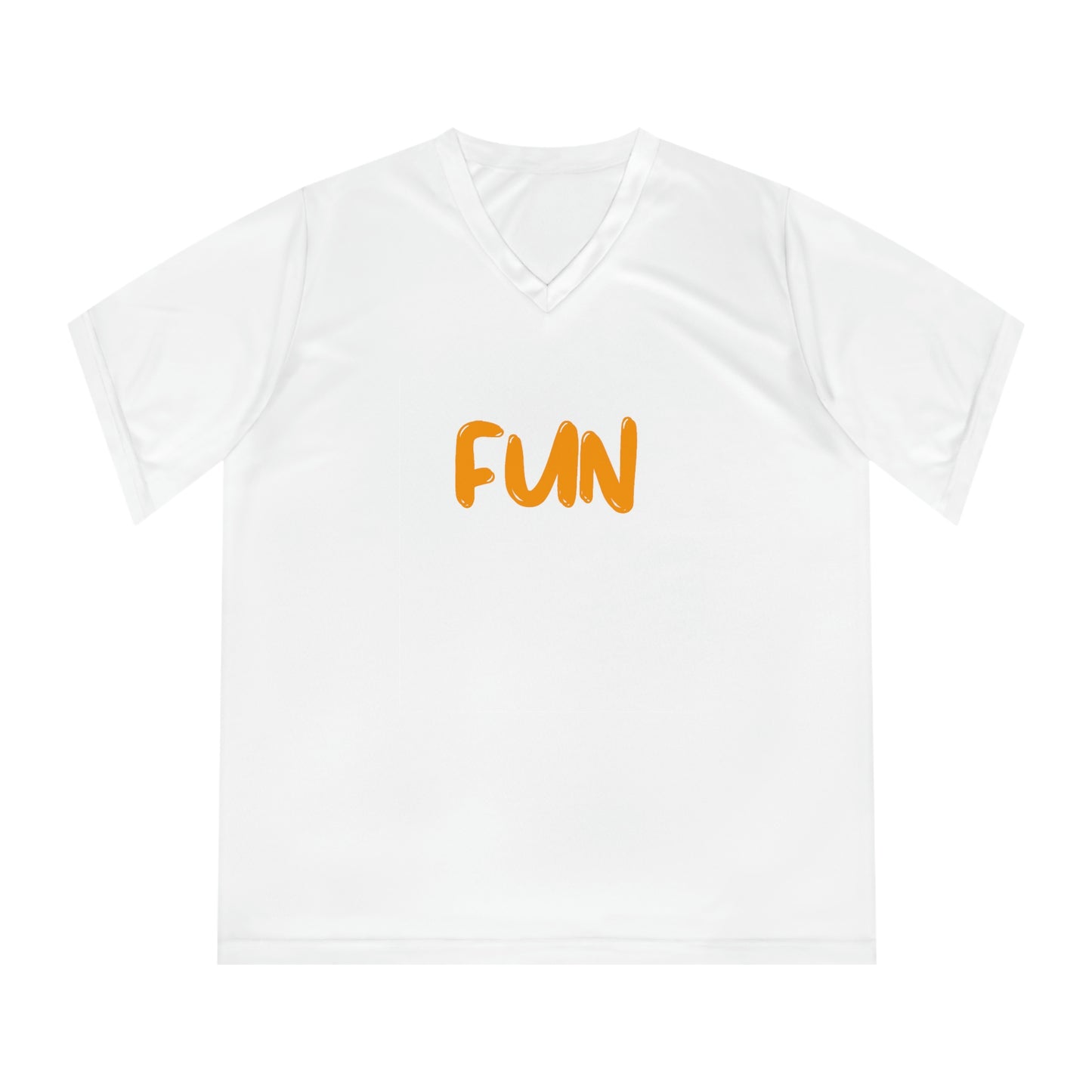 Women's Performance V-Neck T-Shirt - FUN
