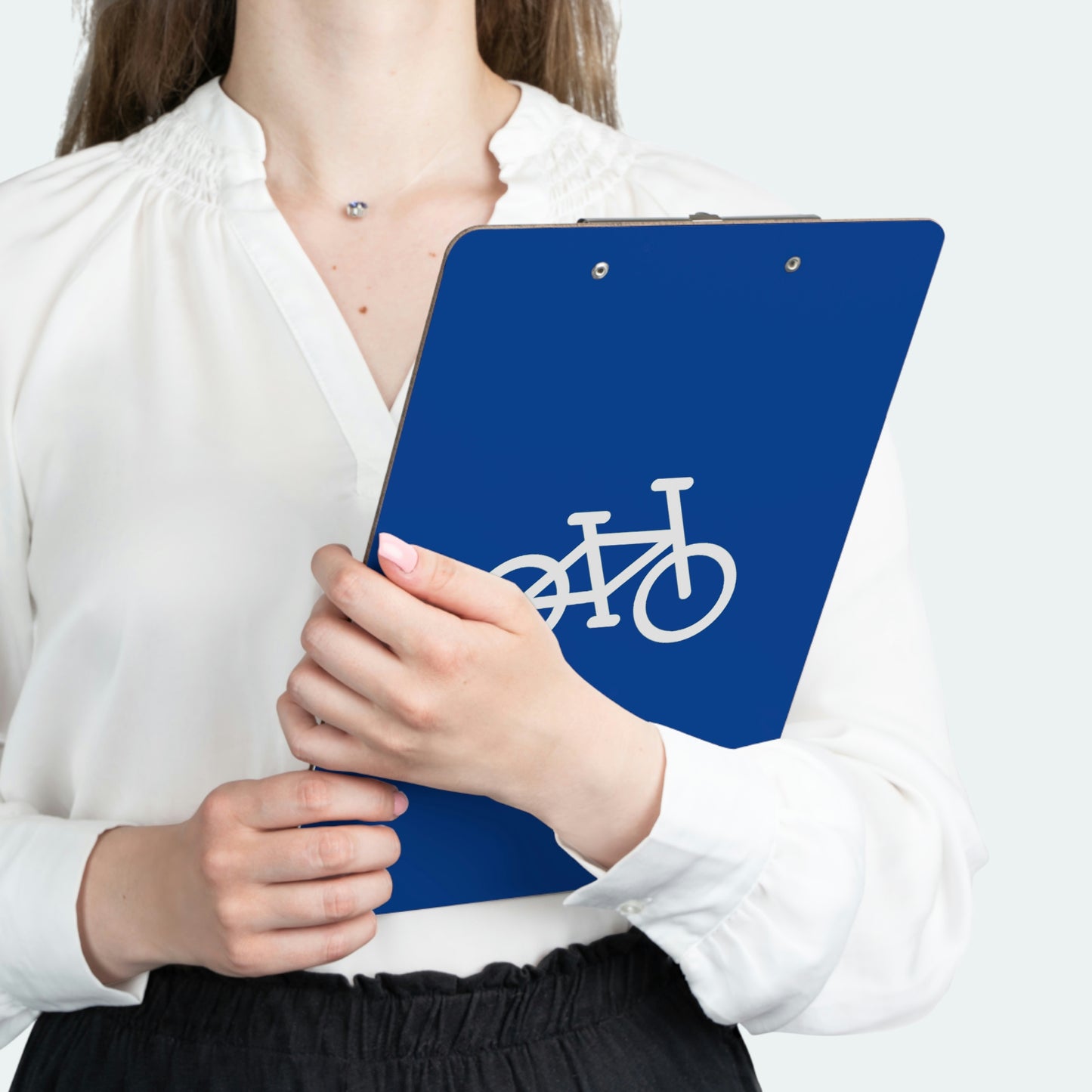 Blue Clipboard - Bike