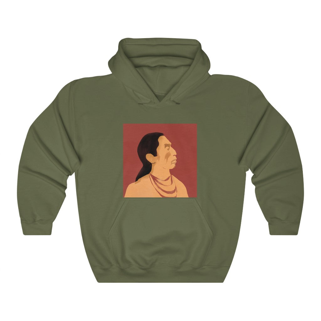 Indigenous Print - Unisex Heavy Blend™ Hooded Sweatshirt