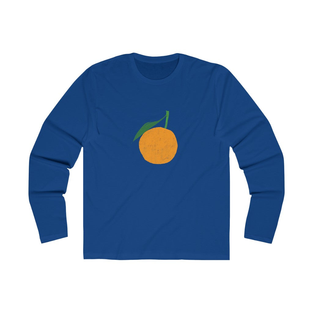 Orange Fruit - Men's Long Sleeve Crew Tee