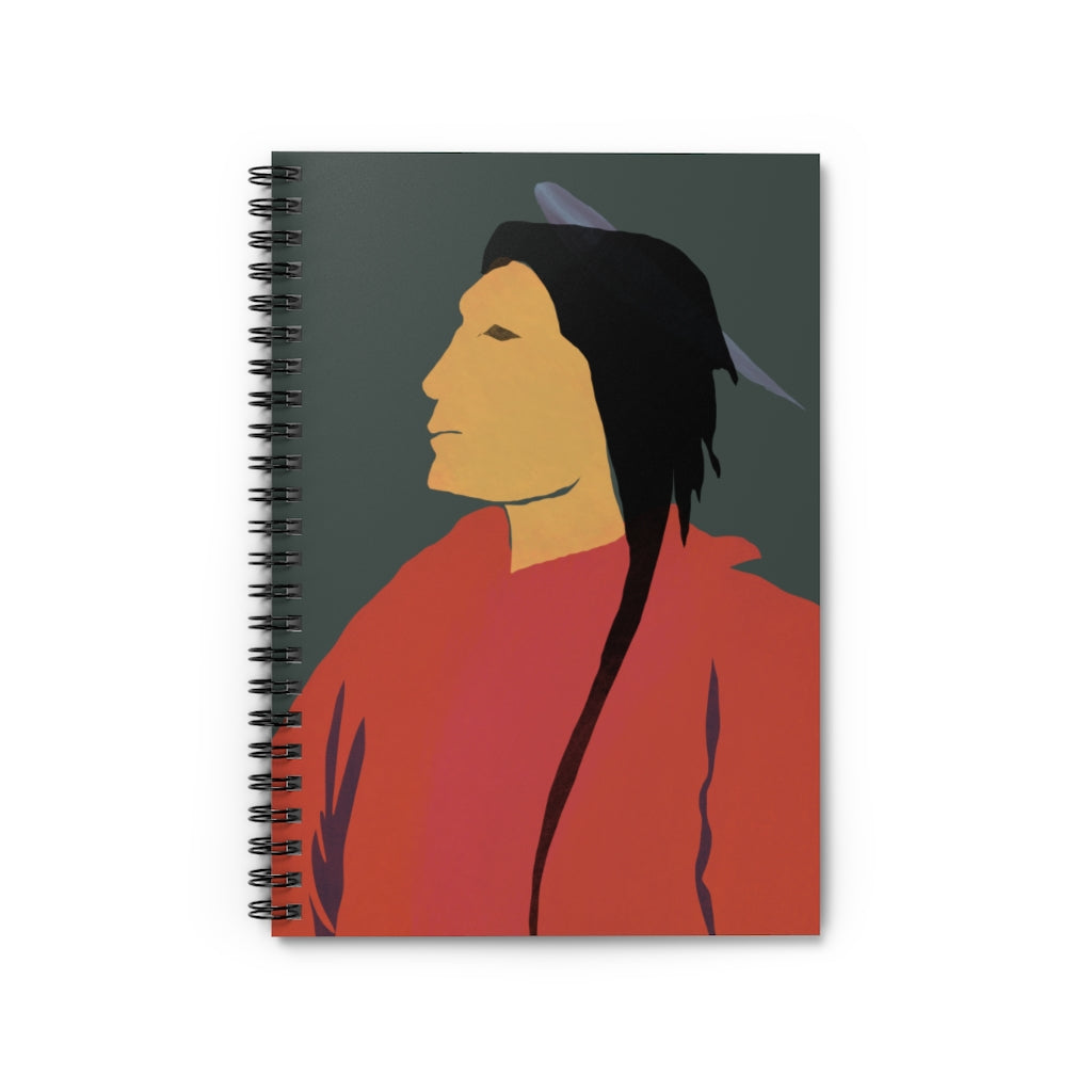 Indigenous Design - Spiral Notebook - Ruled Line