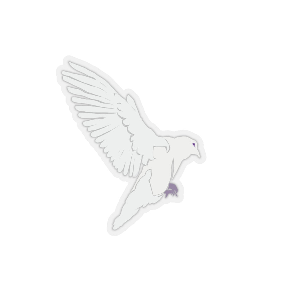 White Dove Kiss-Cut Sticker