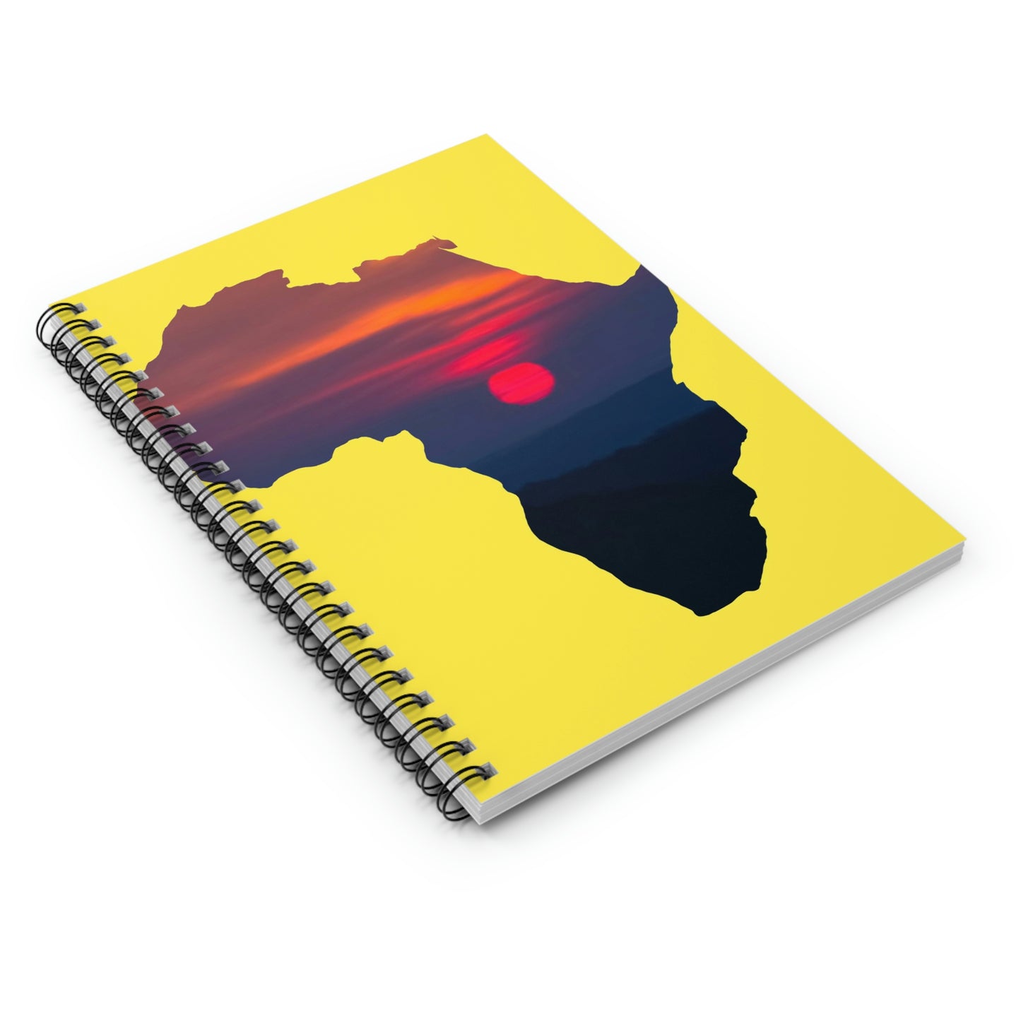 AFRICA - Spiral Notebook - Ruled Line