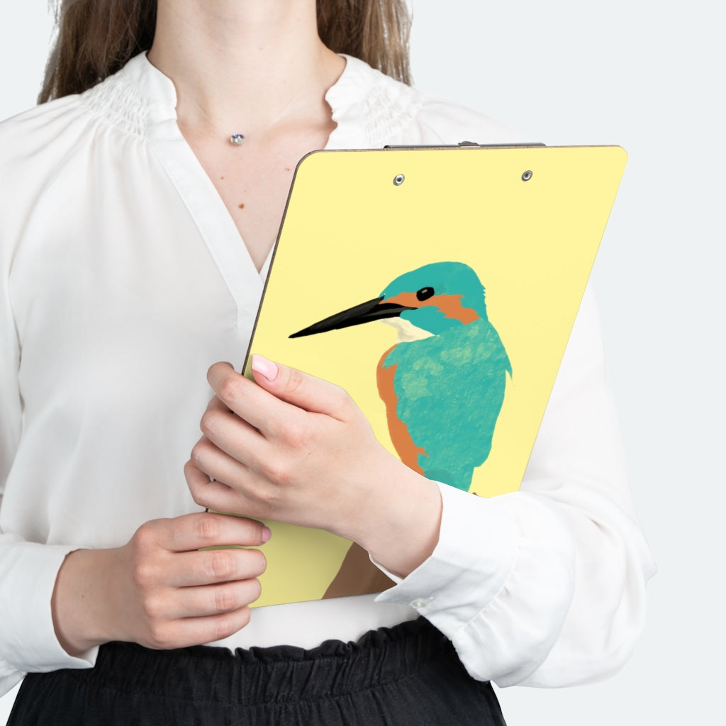 Clipboard: Kingfisher Bird
