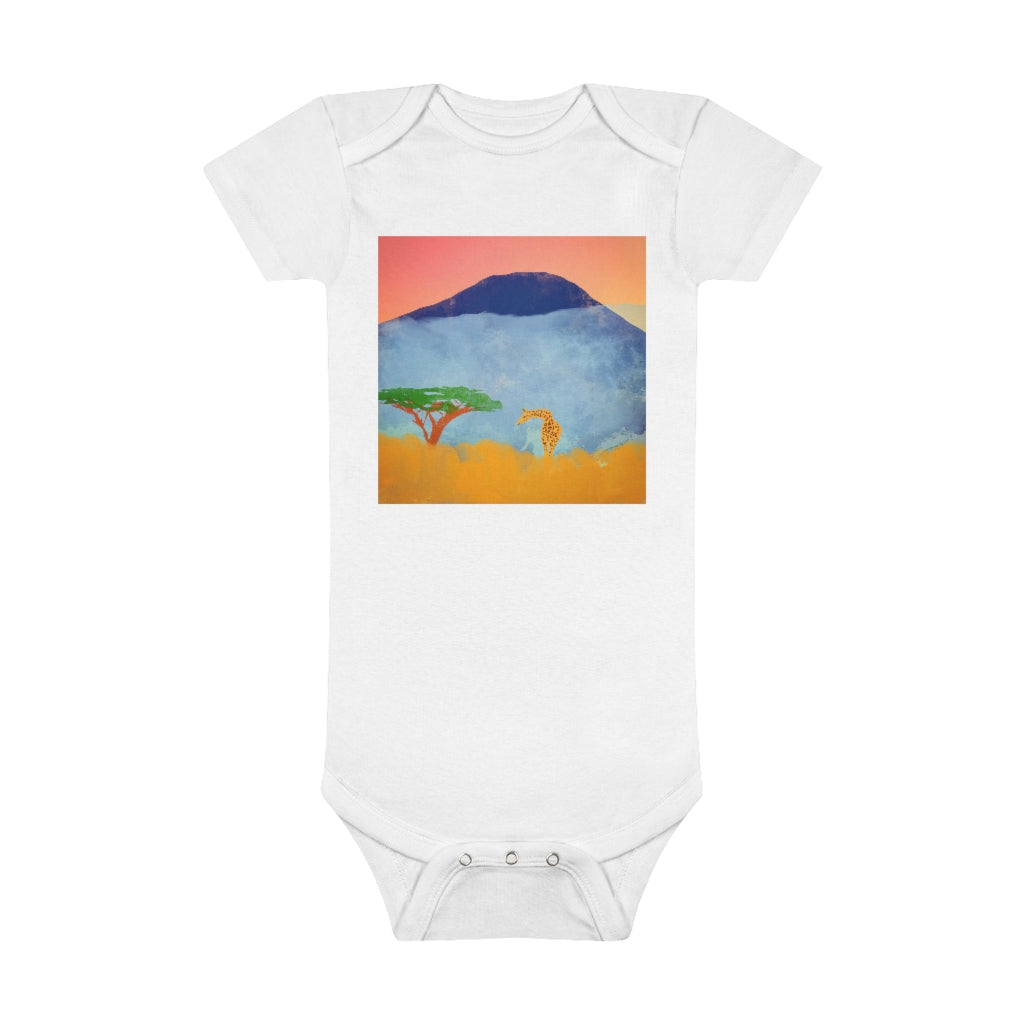 African Scene - Onesie® Organic Baby Bodysuit