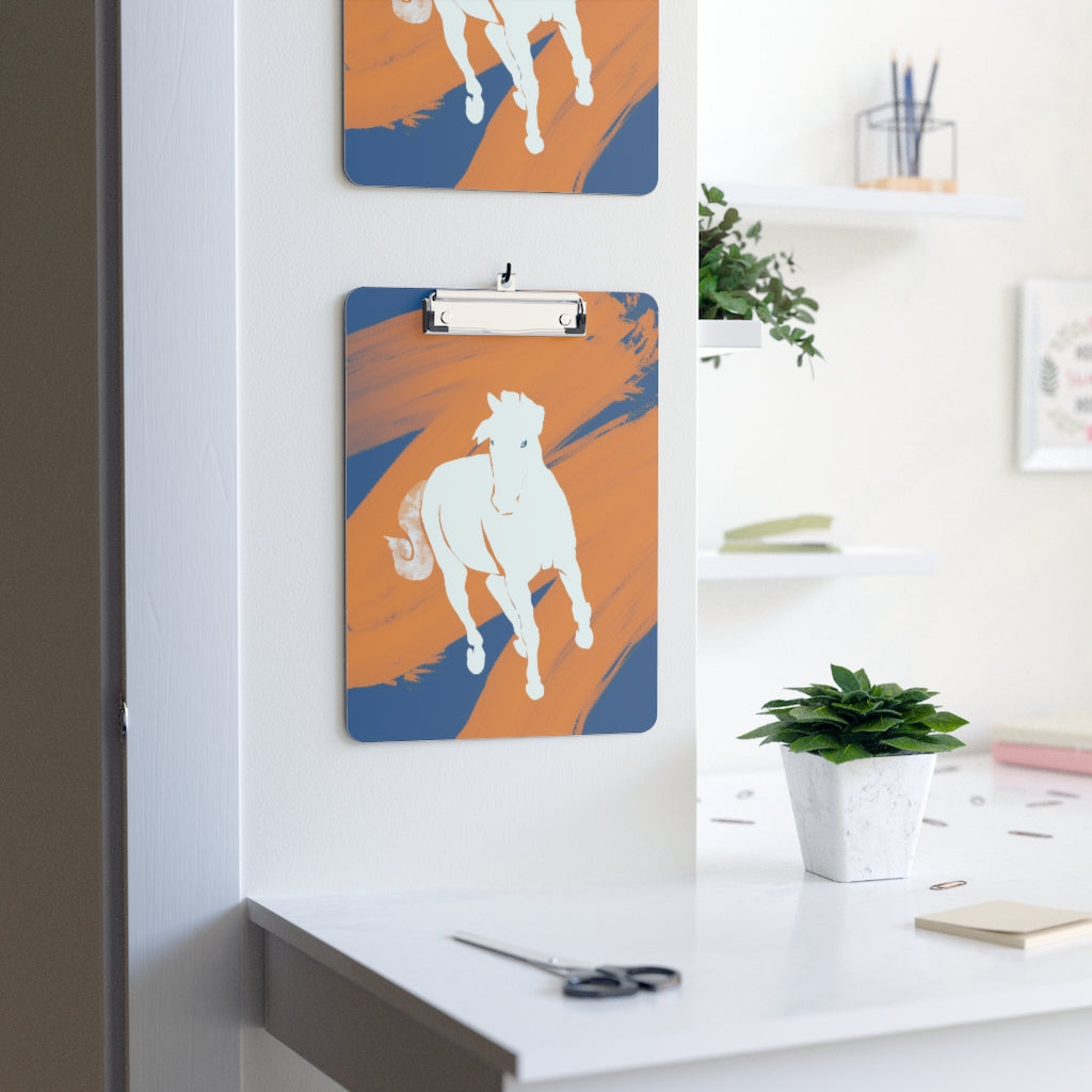 Clipboard: Running Horse
