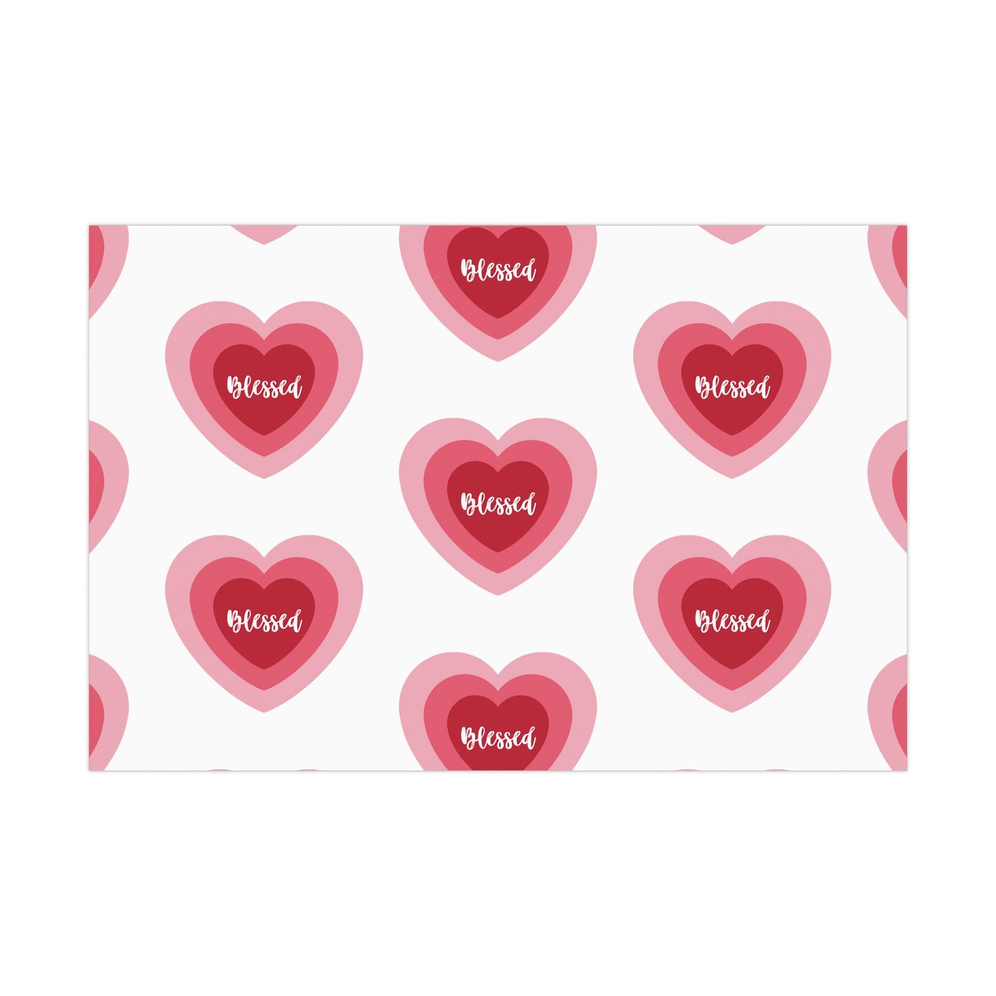 Blessed Heart Gift Wrap