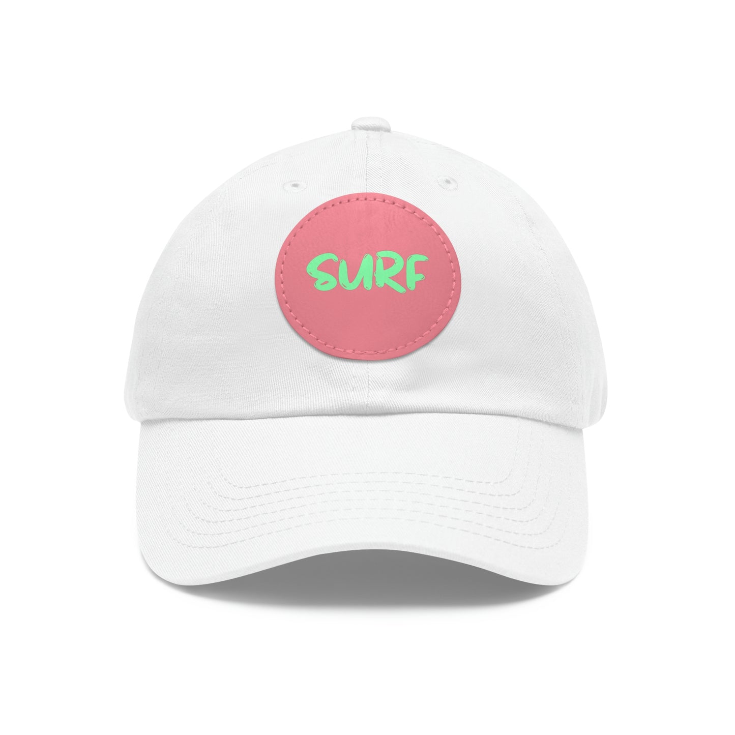 SURF - Dad Hat with Round Leather Patch