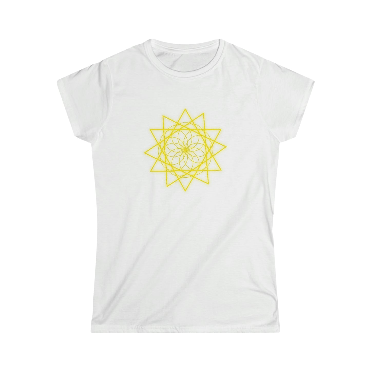 Women's Softstyle Tee - Sacred Geometry